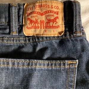 LEVI’S 505 Great condition size 38x30❤️$27